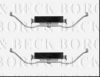 BORG & BECK BBK1586 Accessory Kit, disc brake pads